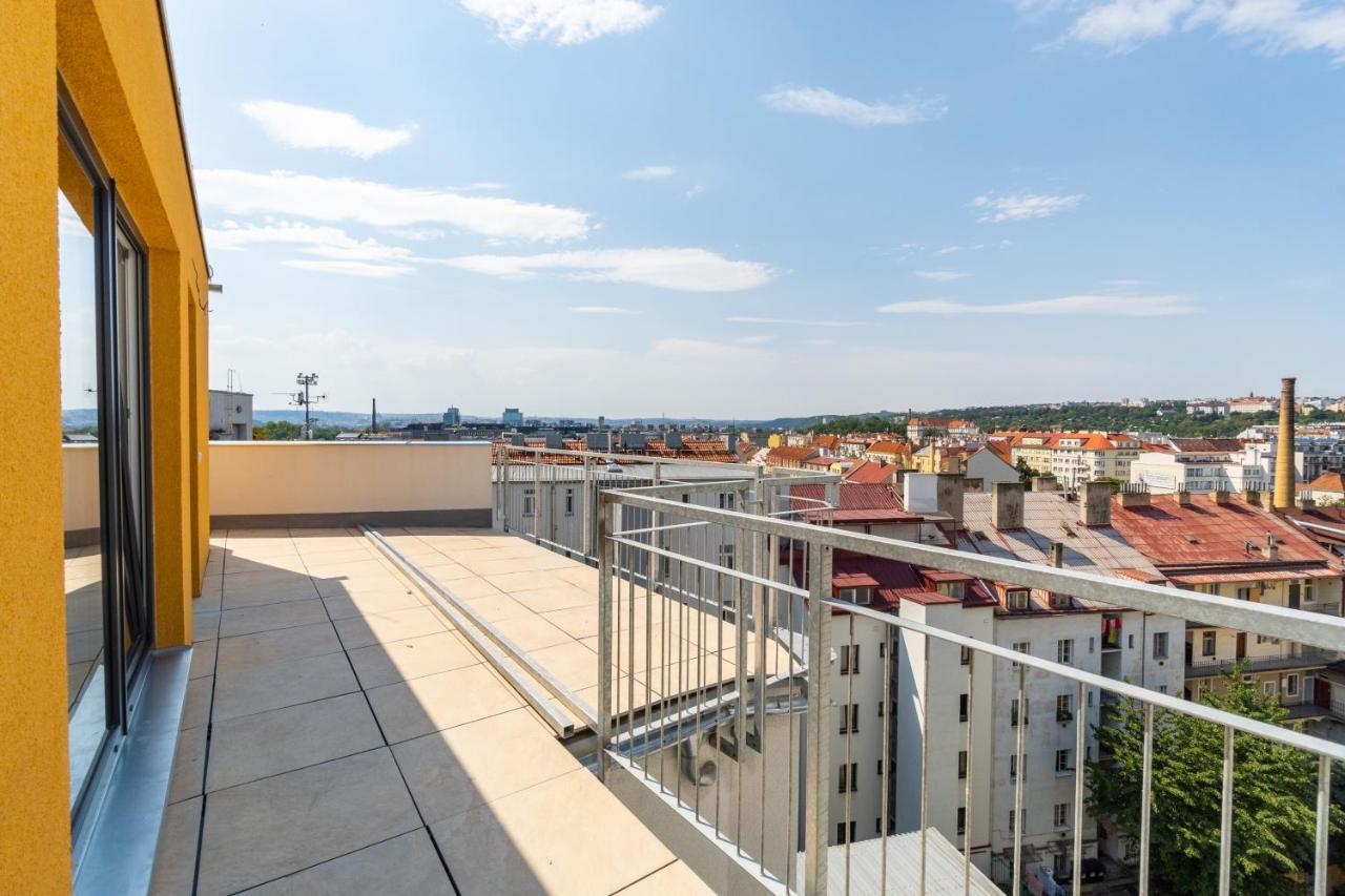 Penthouse # 81 With Panoramic City View In Elite Rezidence With Free Parking براغ المظهر الخارجي الصورة