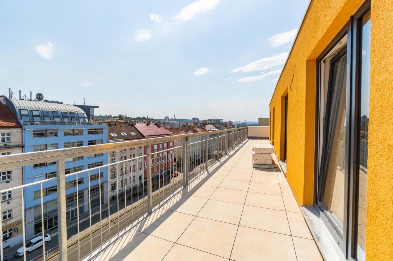 Penthouse # 81 With Panoramic City View In Elite Rezidence With Free Parking براغ المظهر الخارجي الصورة
